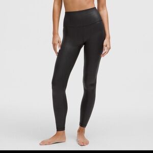 Lulu Lemon Align High Rise Ribbed Shine Legging 28”